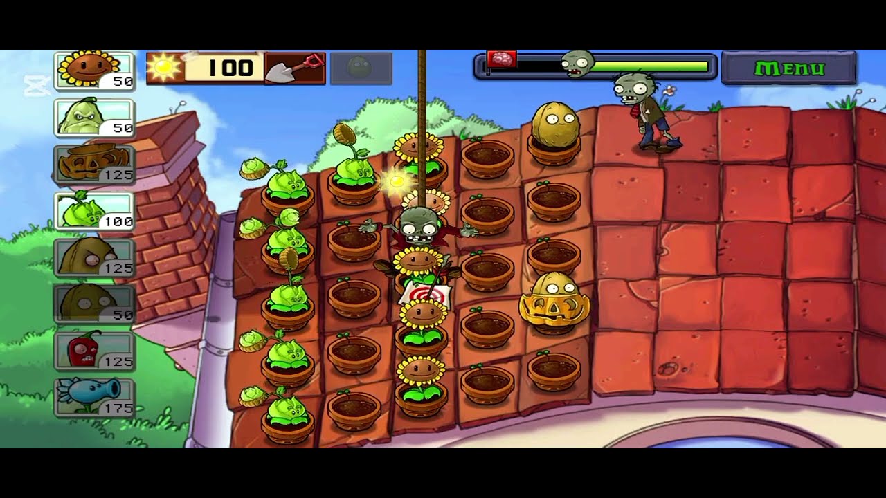 Zombies Rooftom Plant VS Zombies Rooftop Episode 1 #gaming #newgame #viralgame - YouTube