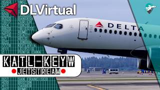 BRANDNEW! | Delta Airlines | Airbus A220 | SI | MSFS24 | JETSTREAM [Twitch Reupload]