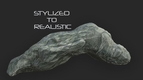 Free Download: From Stylized To Realistic Rock - Tutorial: ZBrush & Substance Painter 2