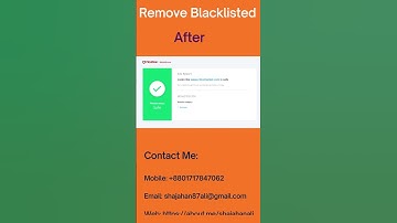 Remove Blacklisted from WordPress website | Shajahan Ali #shorts #short