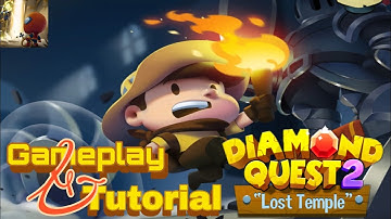Gameplay Tutorial Diamond Quest 2 Lost Temple - Bahasa Indonesia
