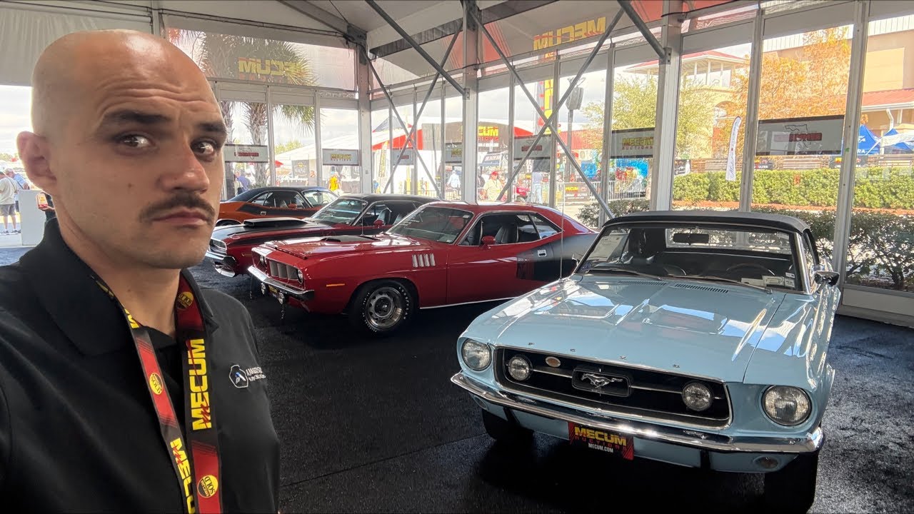 Day TWO at Mecum Car Auctions Kissimmee Florida LIVE!