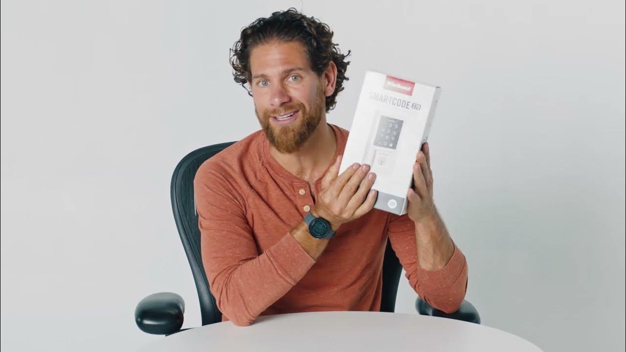Smartcode 270 touchpad electronic deadbolt unboxing video youtube