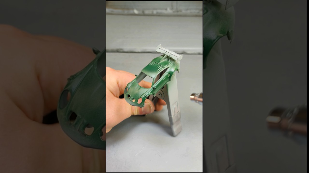 Hot Wheels Custom Porsche 911 GT3 Manthey Part 4 (Last) Details and Paintjob