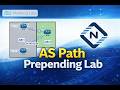 BGP AS Path Prepending Lab Explained | BGP Traffic Engineering | CCNP Routing