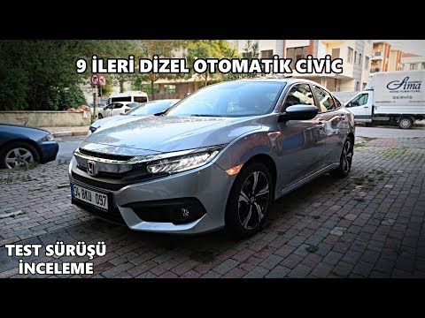 9 İLERİ DİZEL OTOMATİK CİVİC | Honda Civic 1.6 Dizel 9At Test Sürüşü
