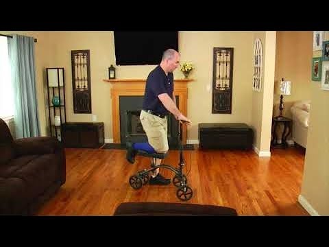 Maneuvering a knee walker - Right - Maneuvering a knee walker - Right