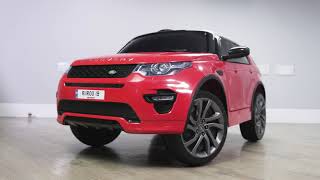 Land Rover Discovery HSE Sport Licensed 12v Battery Electric Ride On Car For Kids With Remote