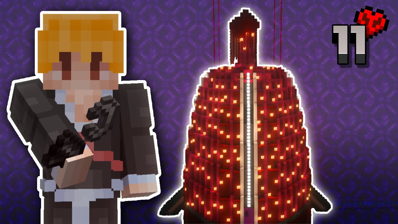 I Transformed The Nether Portal In Hardcore Minecraft - YouTube