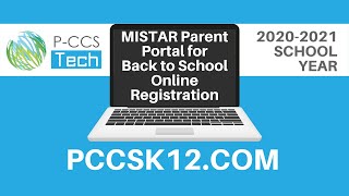 P-CCS 2020 Back To School Online Registration
