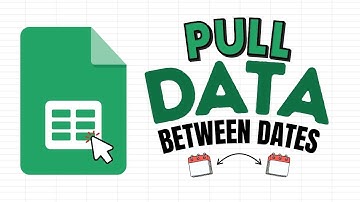 PULL DATA Between Two Dates in Google Sheets (FILTER)