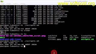 How to execute  sh file in Fedora