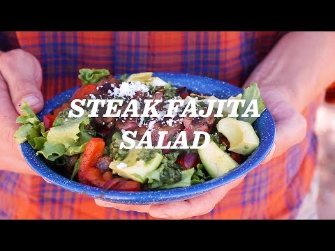 REI Camp Recipes: Steak Fajita Salad