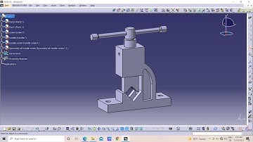 Pipe Vice Assembly || CATIA