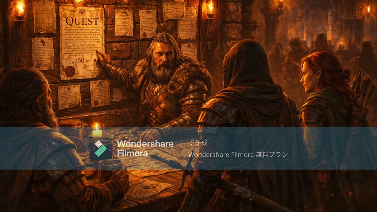 Wandering Traveler at the Guild – Medieval Fantasy Ambience BGM