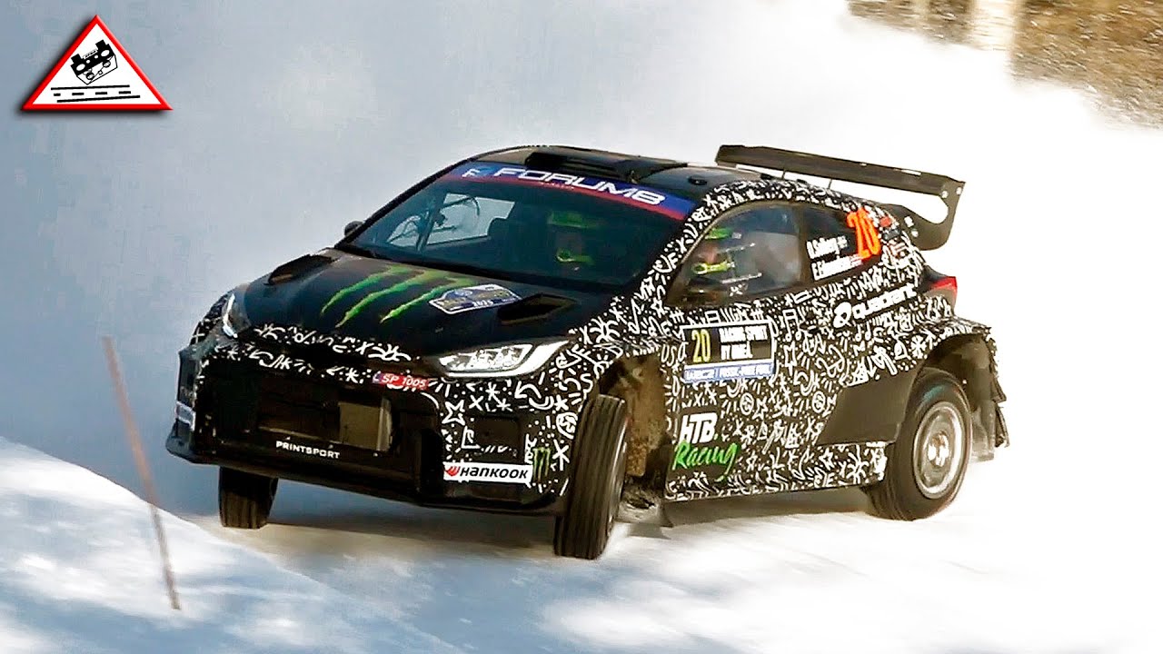 Best of Flat Out & Mistakes | WRC Rally Sweden 2025 [Passats de canto]