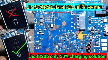 jio f320b 50 charging solution||Jio 320 bsi solution||LYF Jio f320f220 bsi jumper