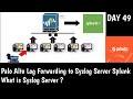 Palo Alto Log Forwarding to Syslog Server | Splunk | Concept | LAB | DAY 49 | #PaloAltoTraining