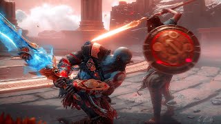 Kratos VS Tyr Boss Fight - God of War DLC (2023)