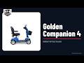 Golden Companion 4-Wheel Scooter | Full-Size Everyday | Scooter Pros