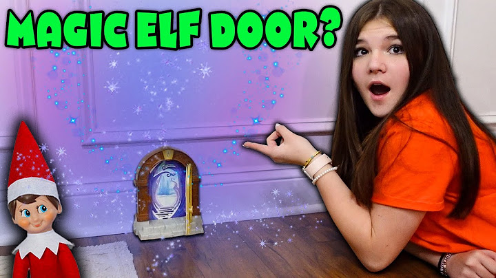 We Found The Elf On The Shelf's Magic Door