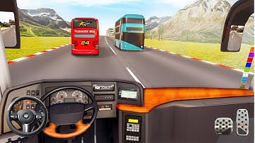 Mountain Climb Bus Racing 3D - Bus Offroad Driving Simulator Android GamePlay