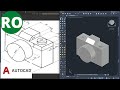 AutoCAD | 3D Tutorial pentru începători | Exercițiu 4