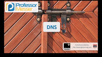 DNS - CompTIA Security+ SY0-401: 1.4