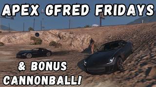 Pushing the Surano & a Bonus Cannonball! - APEX Gfred Fridays #216 [GTA Online]