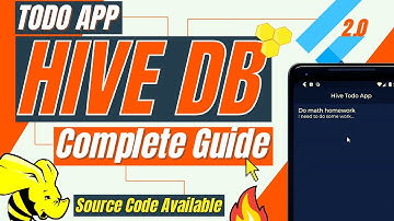 Flutter Hive Todo | Flutter Hive Provider | Flutter Hive Example | Flutter Hive Example Github |Hive