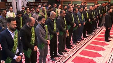 تلاوة خاشعه وحزينه بصوت كروان العسكريين اسحاق العطيه من العتبه العسكريه المقدسه
