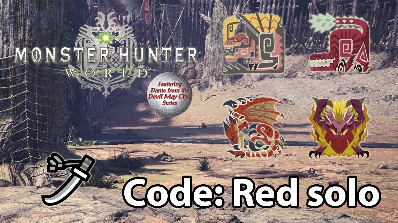 Mhworld Dmc Event Code Red Solo Long Sword 9 45 Youtube