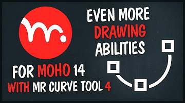 Even more drawing abilities for Moho 14 with MR Curve Tool 4