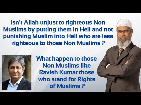 Dr Zakir Naik on the fate of Ravish Kumar who stands for Muslims & Righteous Non Muslims | Q&A, 2020