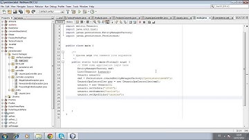 Persistencia en Java Base de Datos Mysql