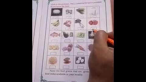 E.V.S  DELICIOUS FOOD  LESSON-4 CLASS -1