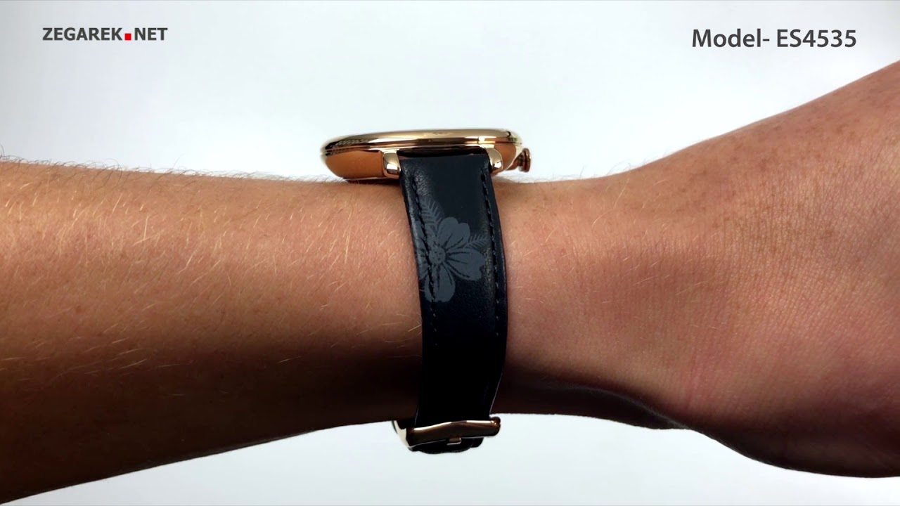 Fossil Jacqueline ES4535 JACQUELINE - Zegarek.net - YouTube