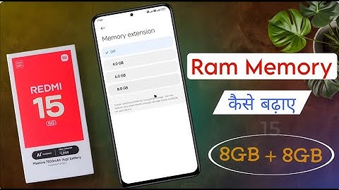 Redmi 15 me RAM Kaise Badhaye | How to RAM Expansion in Redmi 15 5g