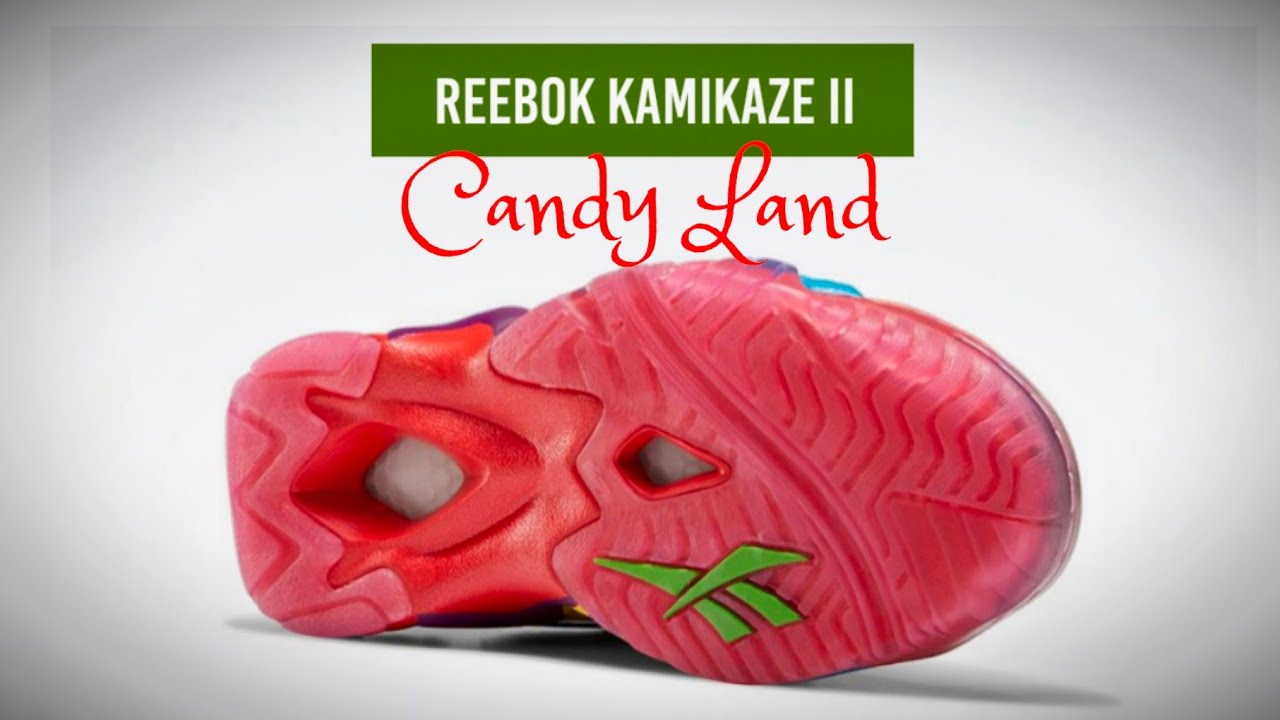 Reebok Kamikaze II CANDY LAND 2021 DETAILED LOOK + OFFICIAL RELEASE