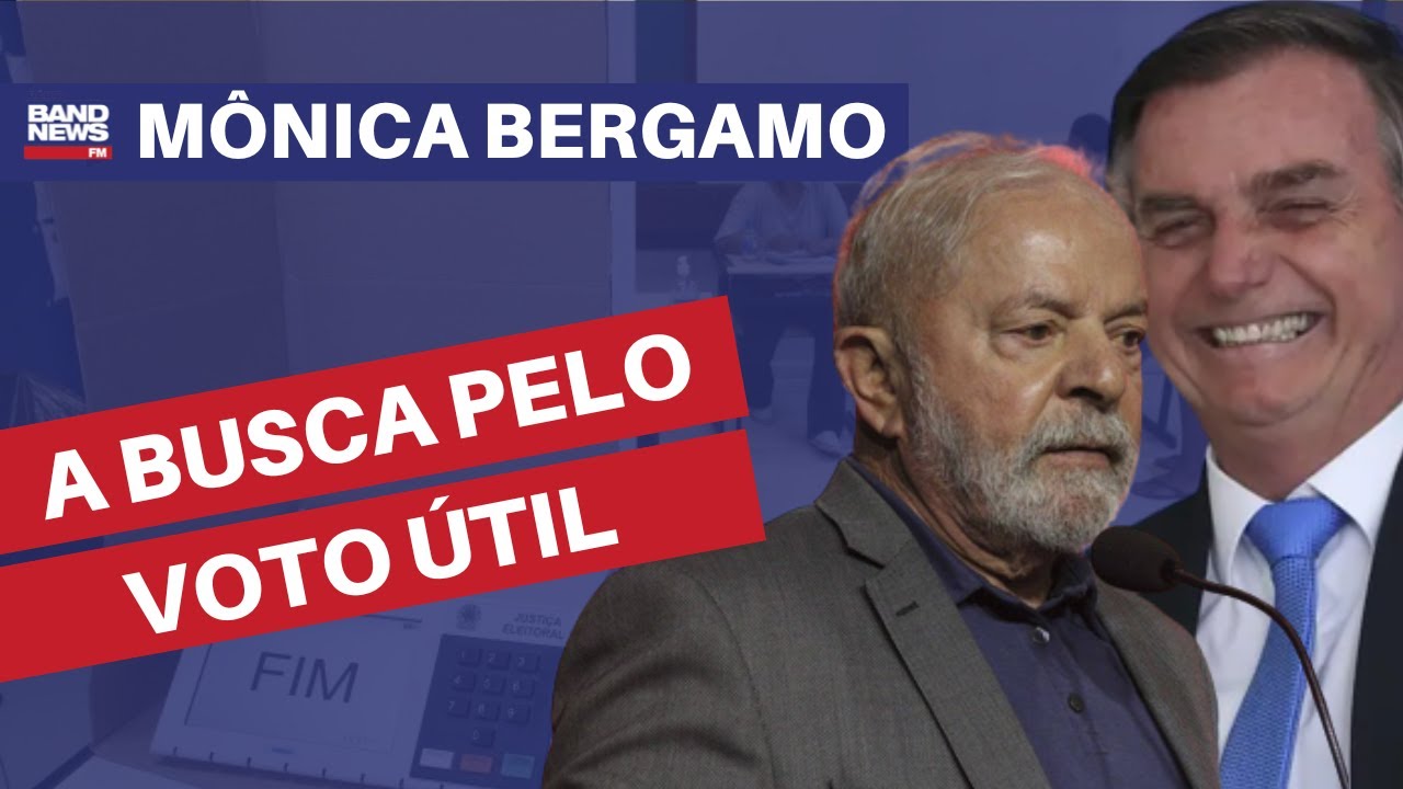 Resultado das pesquisas eleitorais acirra busca por voto útil tanto de Lula como de Bolsonaro