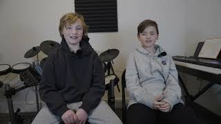 Spencer Aldridge Moore & Theo Conway from The Rock Shop in Nyack,