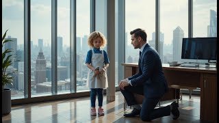 “Mom’s Sick, So I Came Instead.” A Little Girl Walked Into the CEO’s Office—What the Millionaire Did