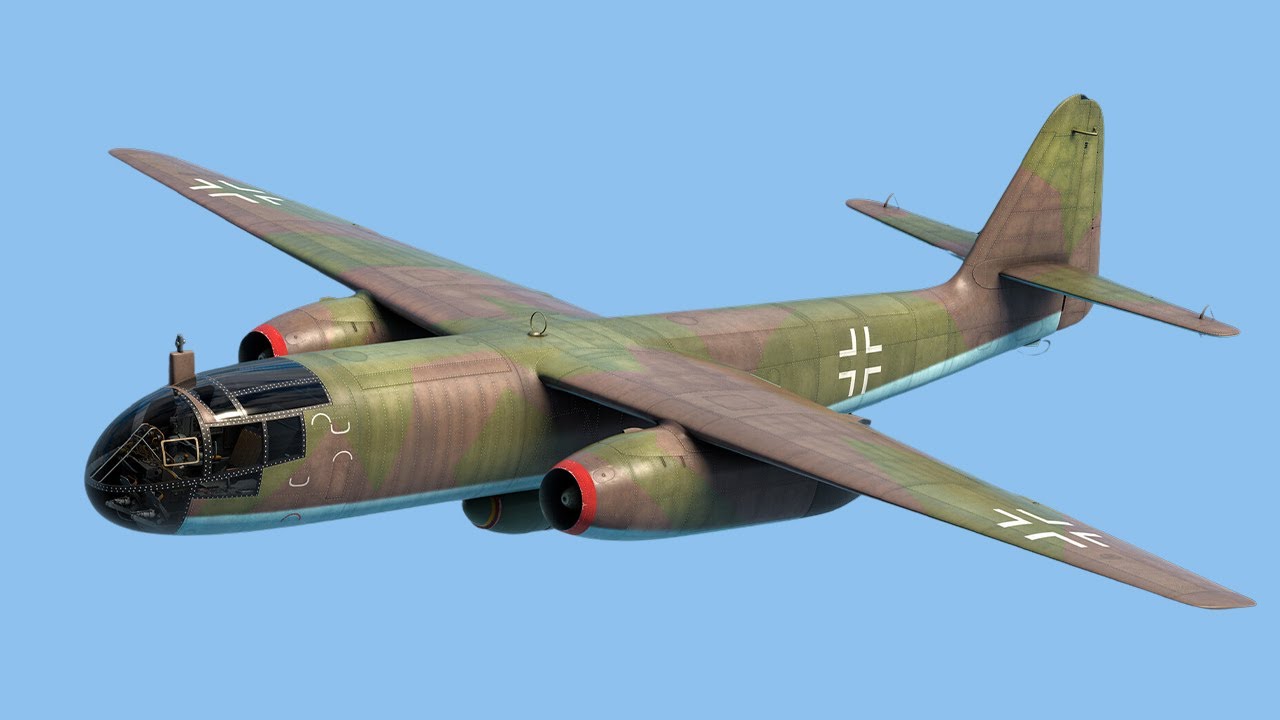 World's FIRST Jet Bomber That Flew Into Battle On...A Tricycle: Arado Ar-234 Blitz
