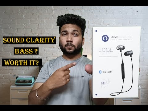 Muve Acoustics Edge Bluetooth Earphones- Paise Doob Gaye?