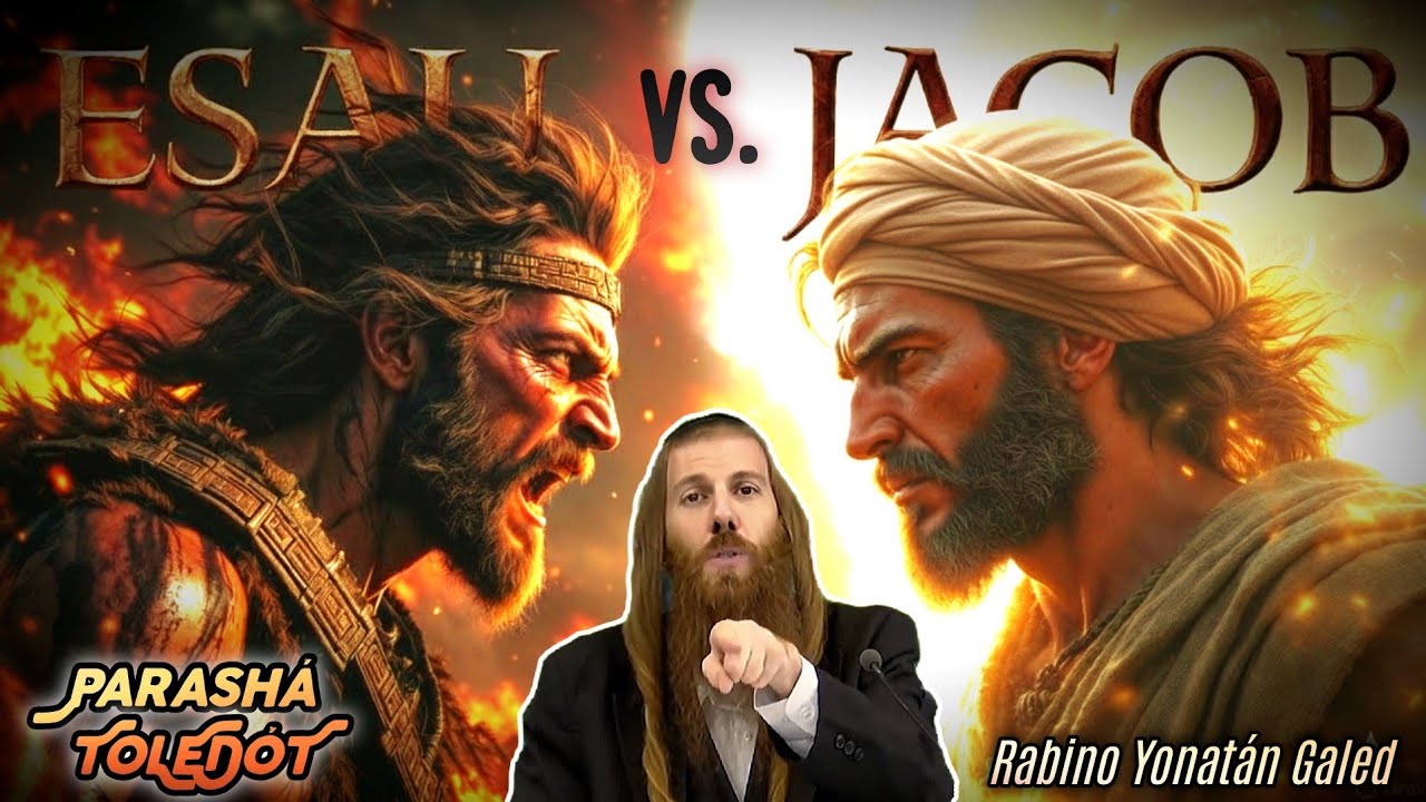 ¿Cómo VENCER a Tu ENEMIGO Interior? ESAÚ vs JACOB | Parashá TOLEDÓT || Rabino Yonatán Galed