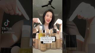 sephora sale foundation guide! best dewy, satin & matte options? #sephorasale