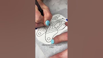 HOW TO MAKE A TATTOO STENCIL