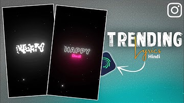 Alightmotion new video editing | Block dissolve text lyrics tutorial | Technical Mahatma