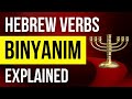 Introduction to Modern Hebrew Verbs with Study Plan (Video 1) - read bio!