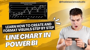 Line Chart || Power BI Visuals || Power BI From Basics || Learn Power BI quickly || #powerbitips